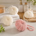 Eponge de douche citrouille