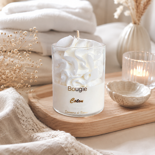 Bougie pâtissière 160 g Coton